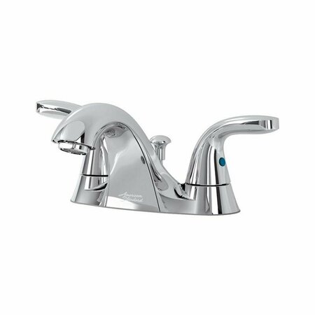 AS AMERICA American Standard Cadet Suite Series Centerset Bath 2 Faucet Hndl, 1.2 gpm, 3-Faucet Hole, Metal 9091201.002